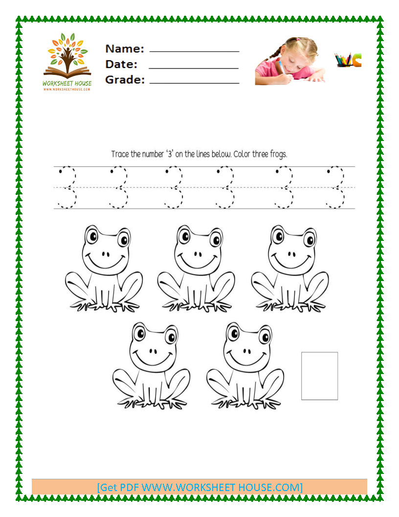 different worksheets for counting