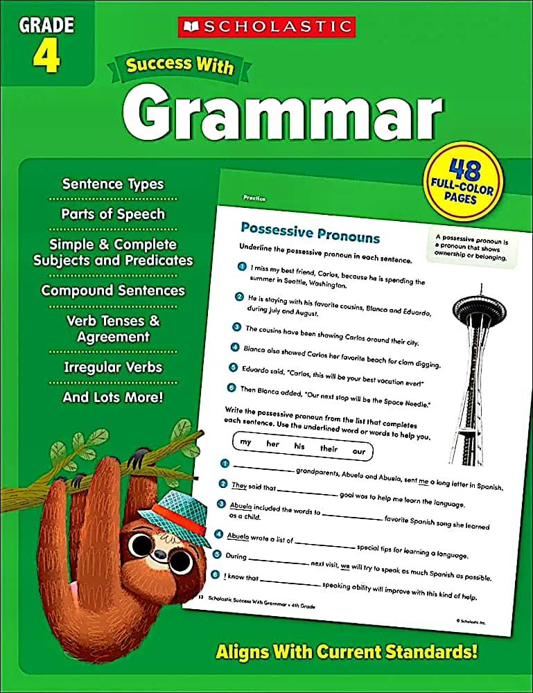 Success with Grammar: Grade 4