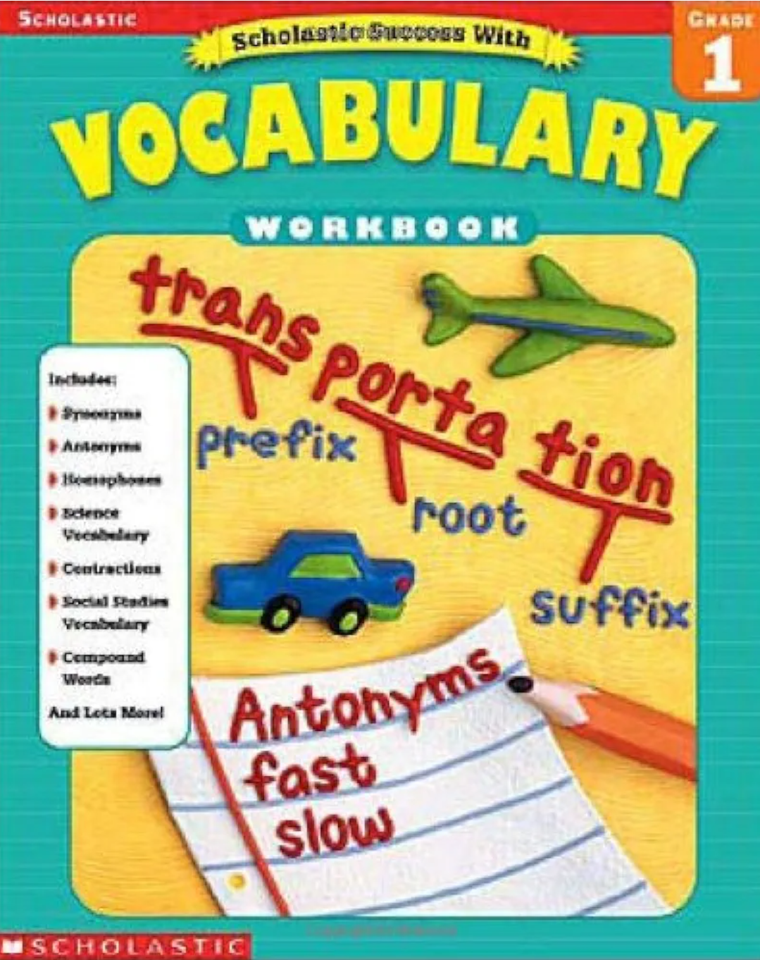Scholastic Success with Vocabulary Grade 1